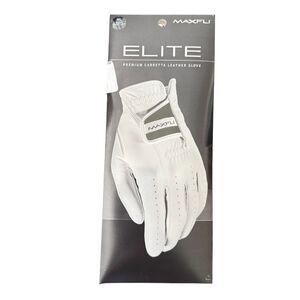 Maxfli Elite Premium Cabretta Leather Golf Glove cadet size M/L left-hand New
